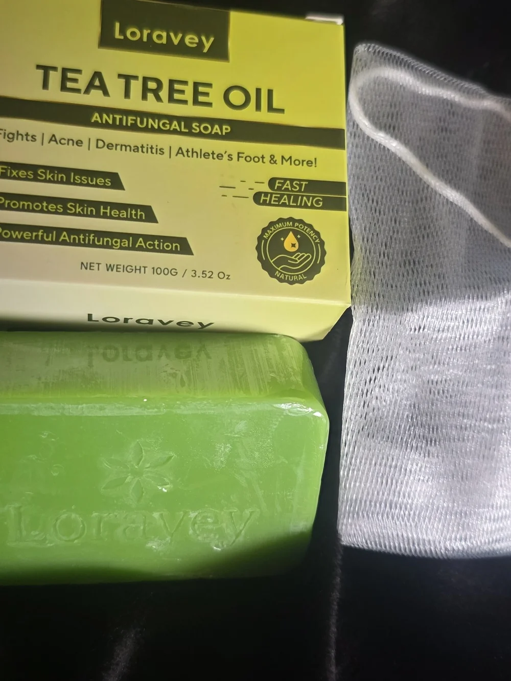 Loravey Tea Tree Oil Antifungal Soap